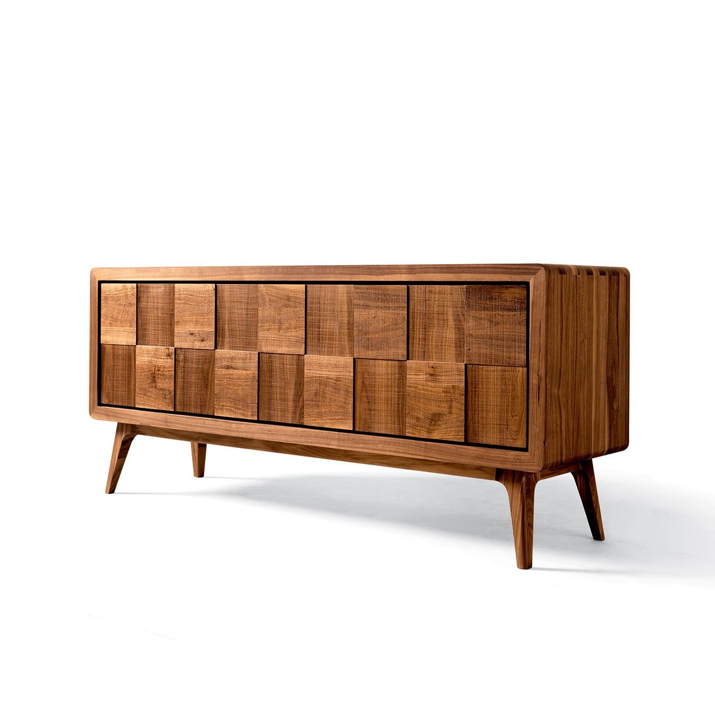 Artes Squared Handcrafted Brown Sideboard