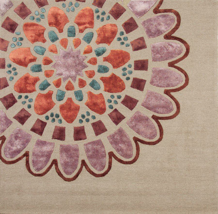 Wool & Viscose Handtufted Multi Rug