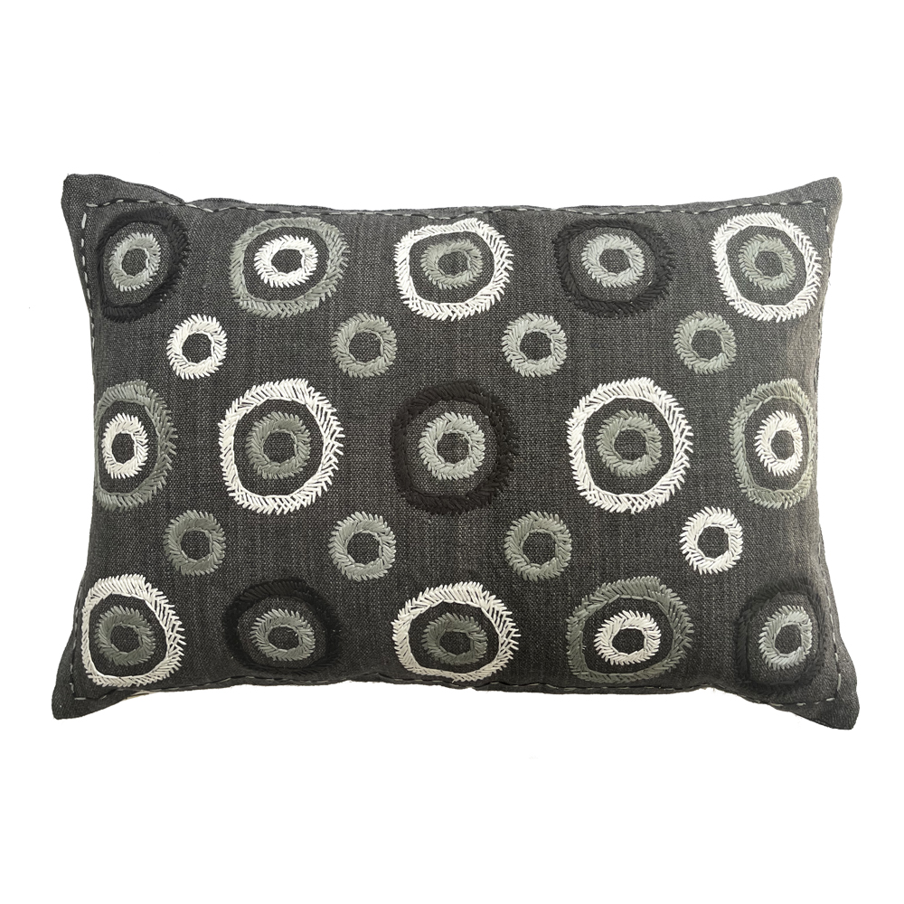 Zafora - Noir 60 × 40 Cushion