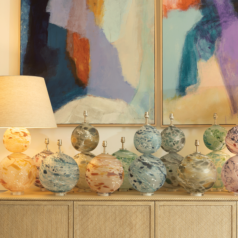Nyla Sea Green Table Lamp