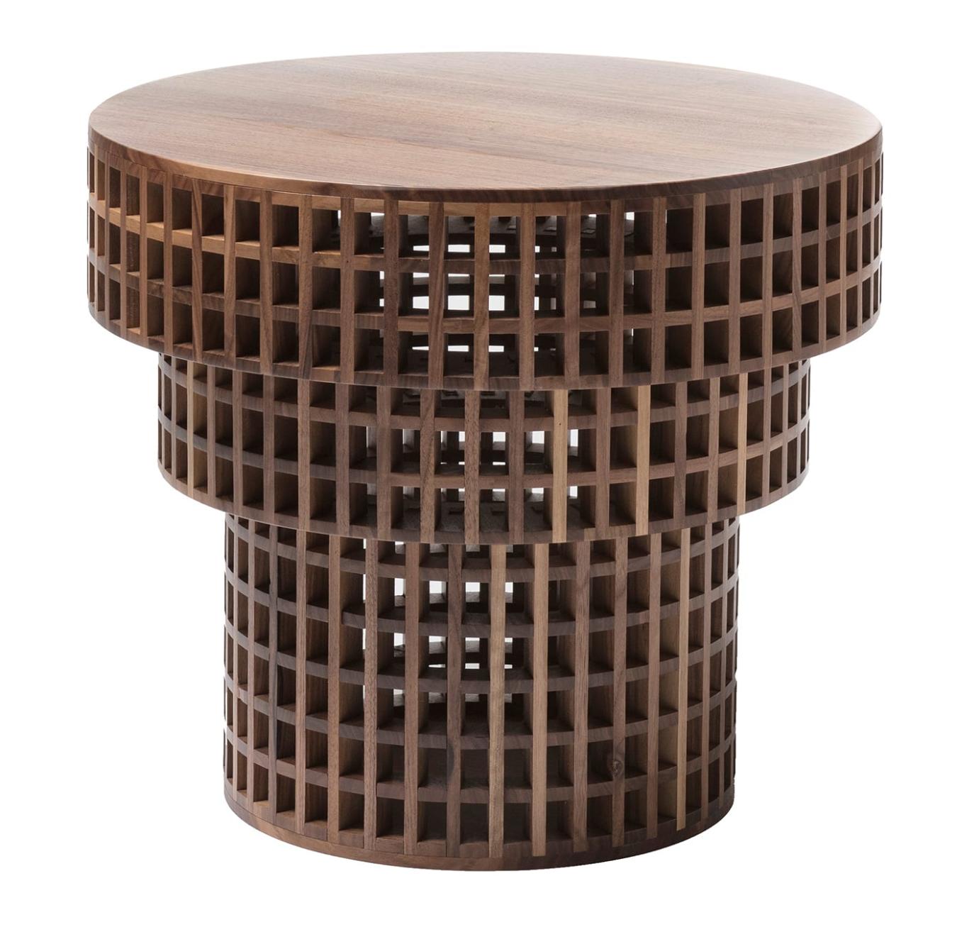 Round Wooden Coffee Table