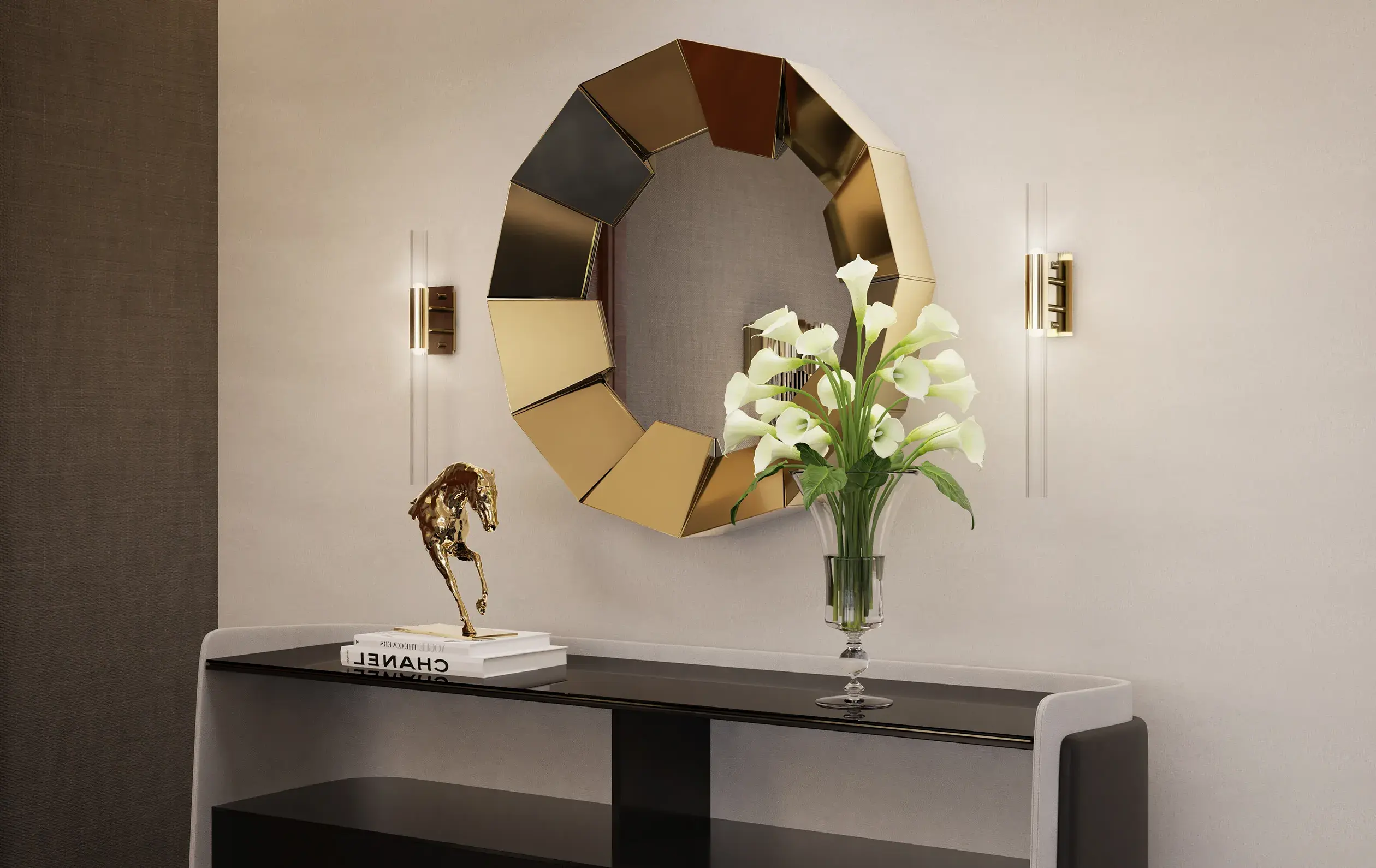 Shine Gold Mirror - 4