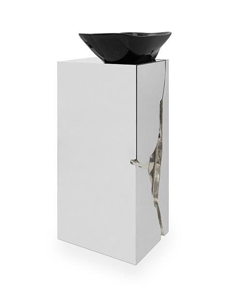 Fractured Design Pedestal Basin