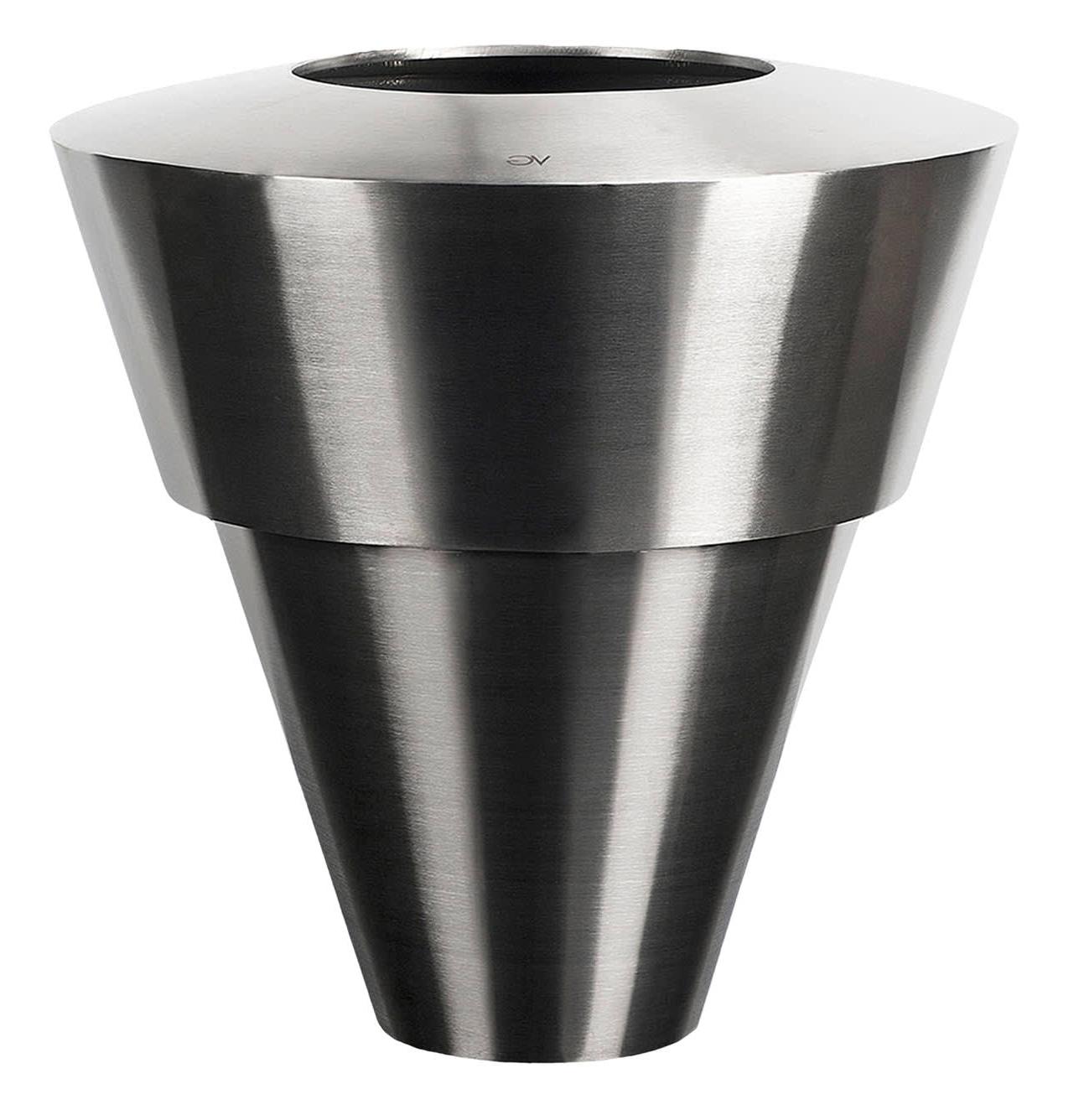 Stainless Steel Compact Vase