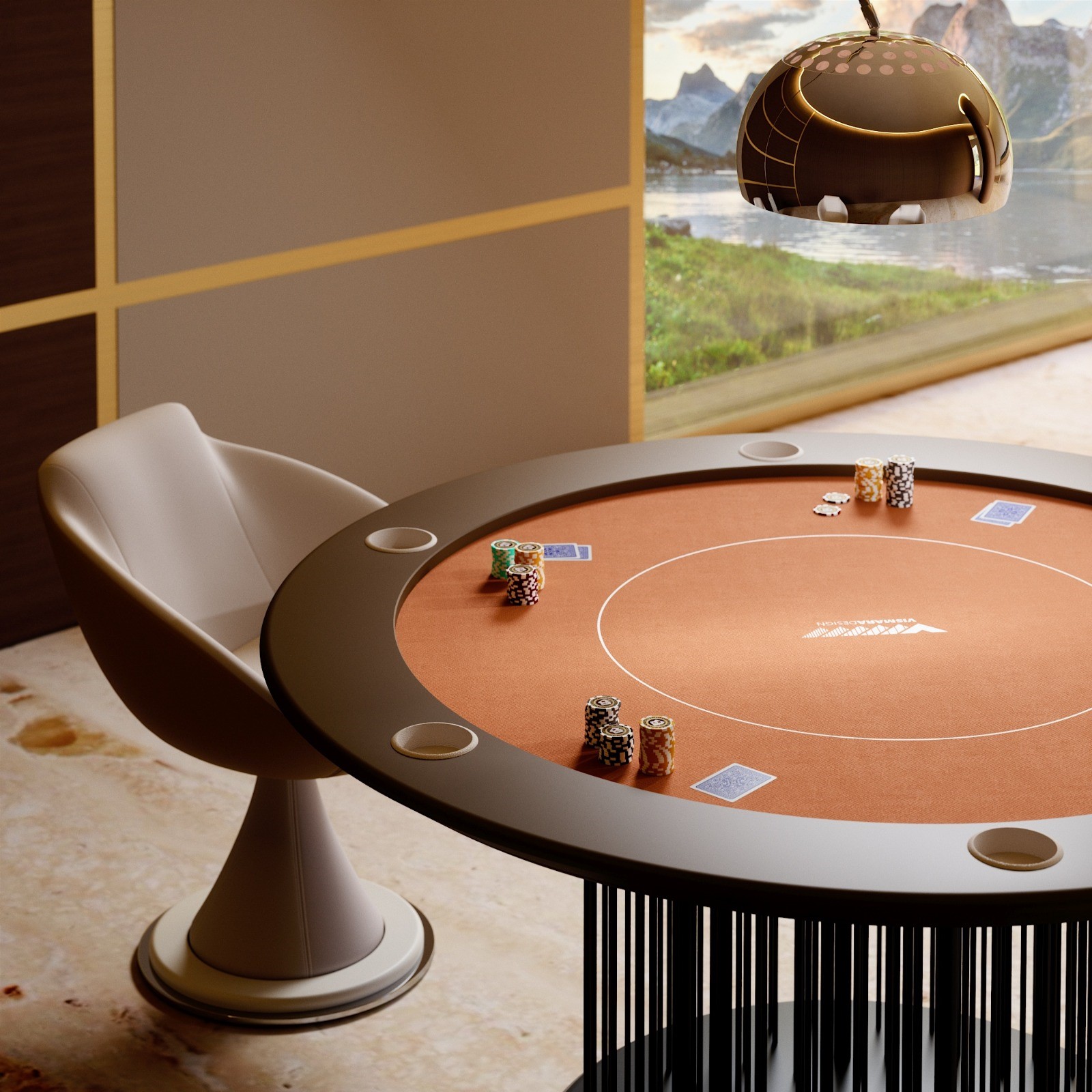 Shanghai Handcrafted Poker Table
