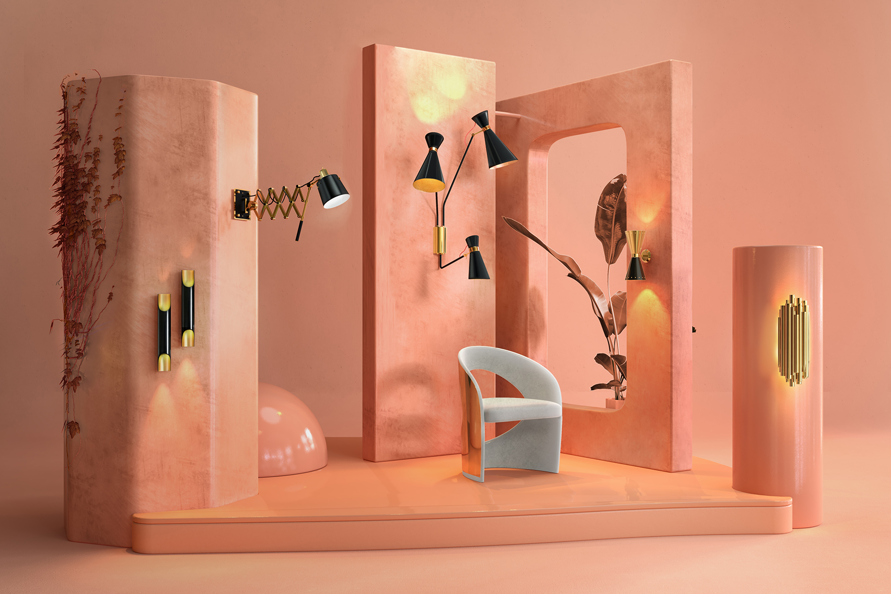 Stylish Wall Lamp - 4