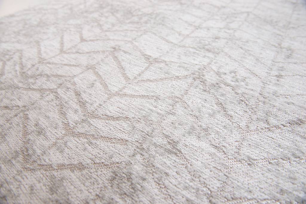 Flatwoven Natural Cotton Rug White Plains 8929 ☞ Size: 80 x 150 cm