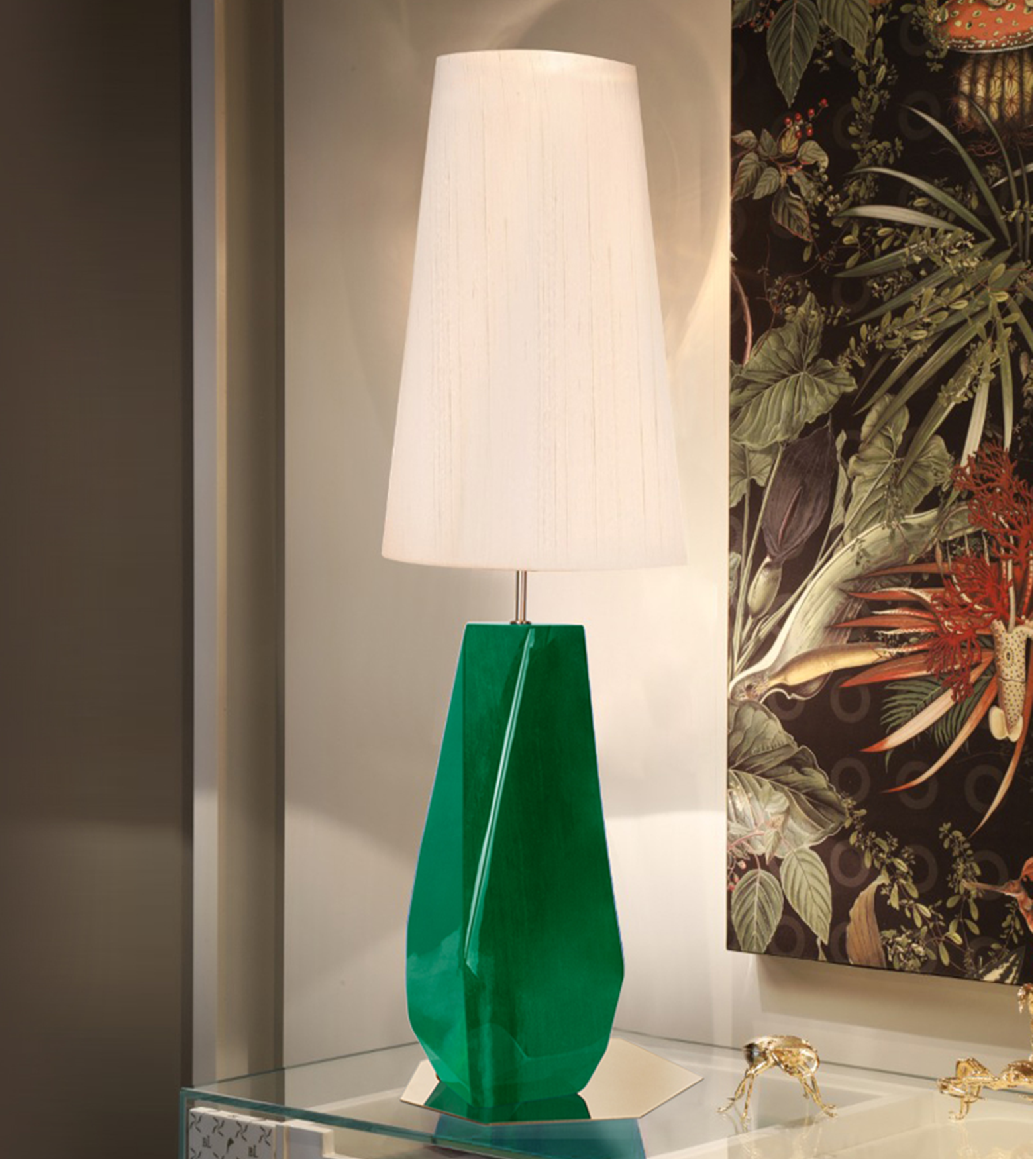 Essence Green Accent Table Lamp