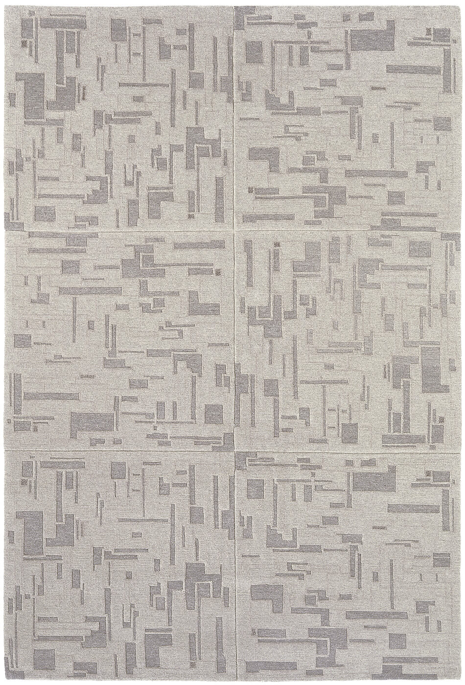 Map Grey Rug