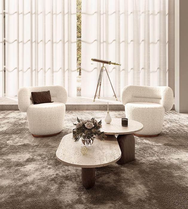 Zahra Small Armchair - 3