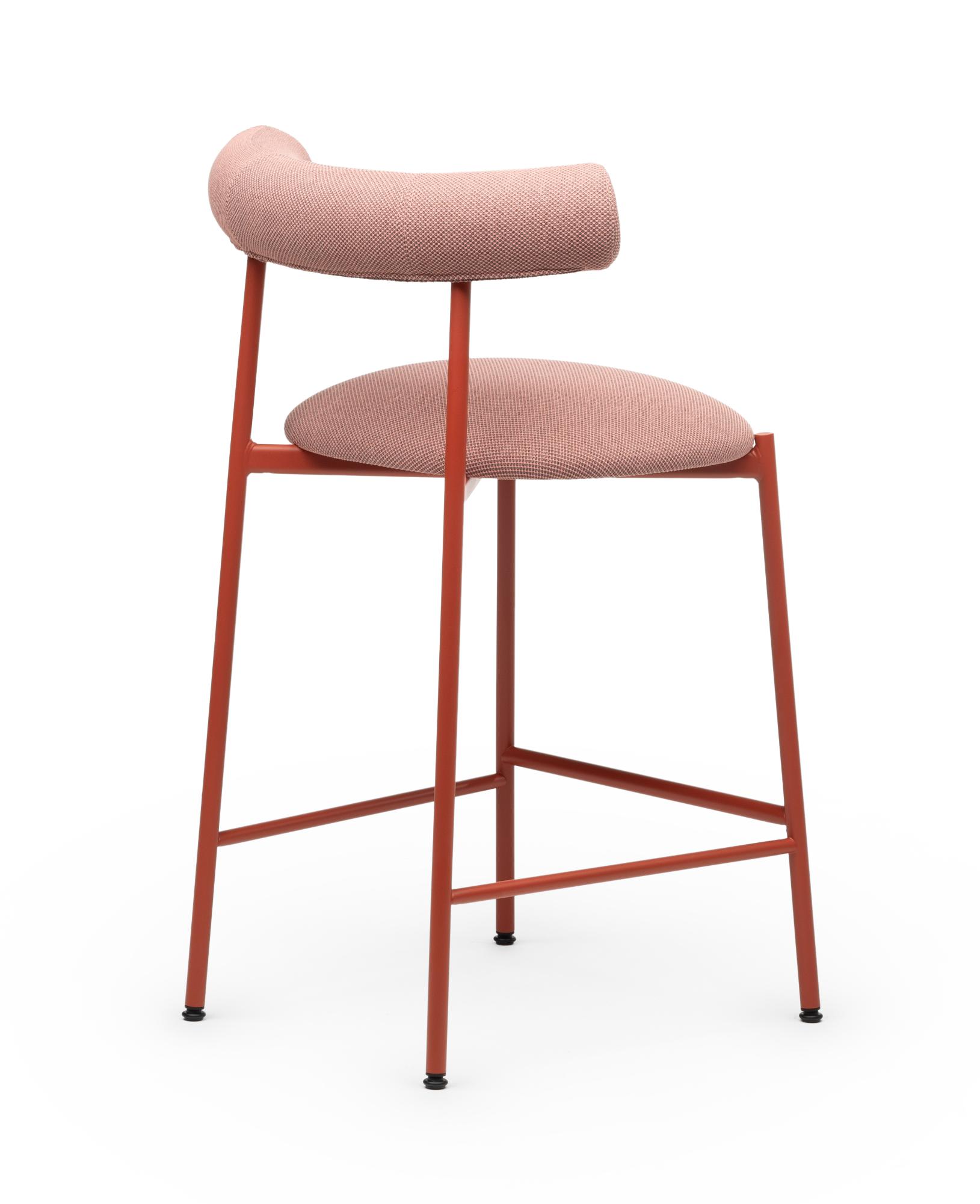 Pampa Pink Bar Stool