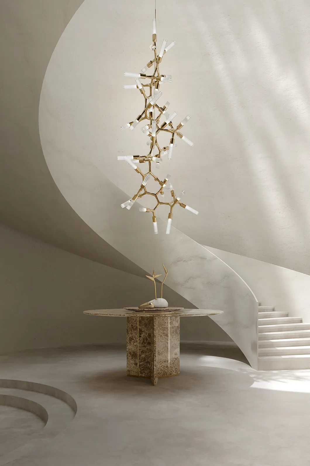 Gem Edge II Chandelier - 1