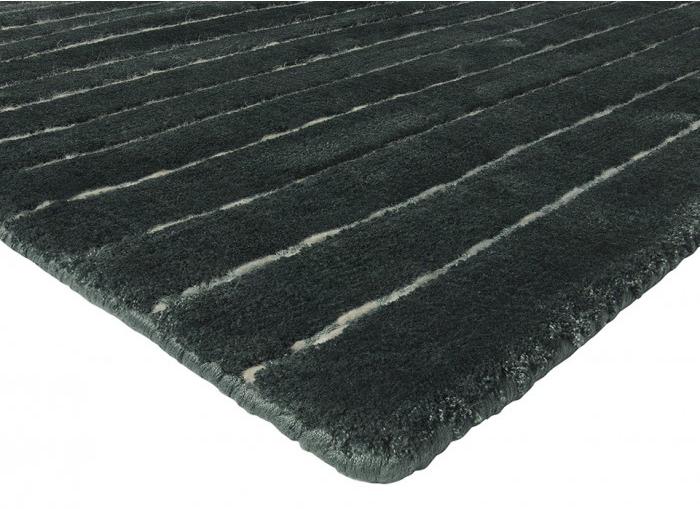 Striped Wool / Viscose Rug