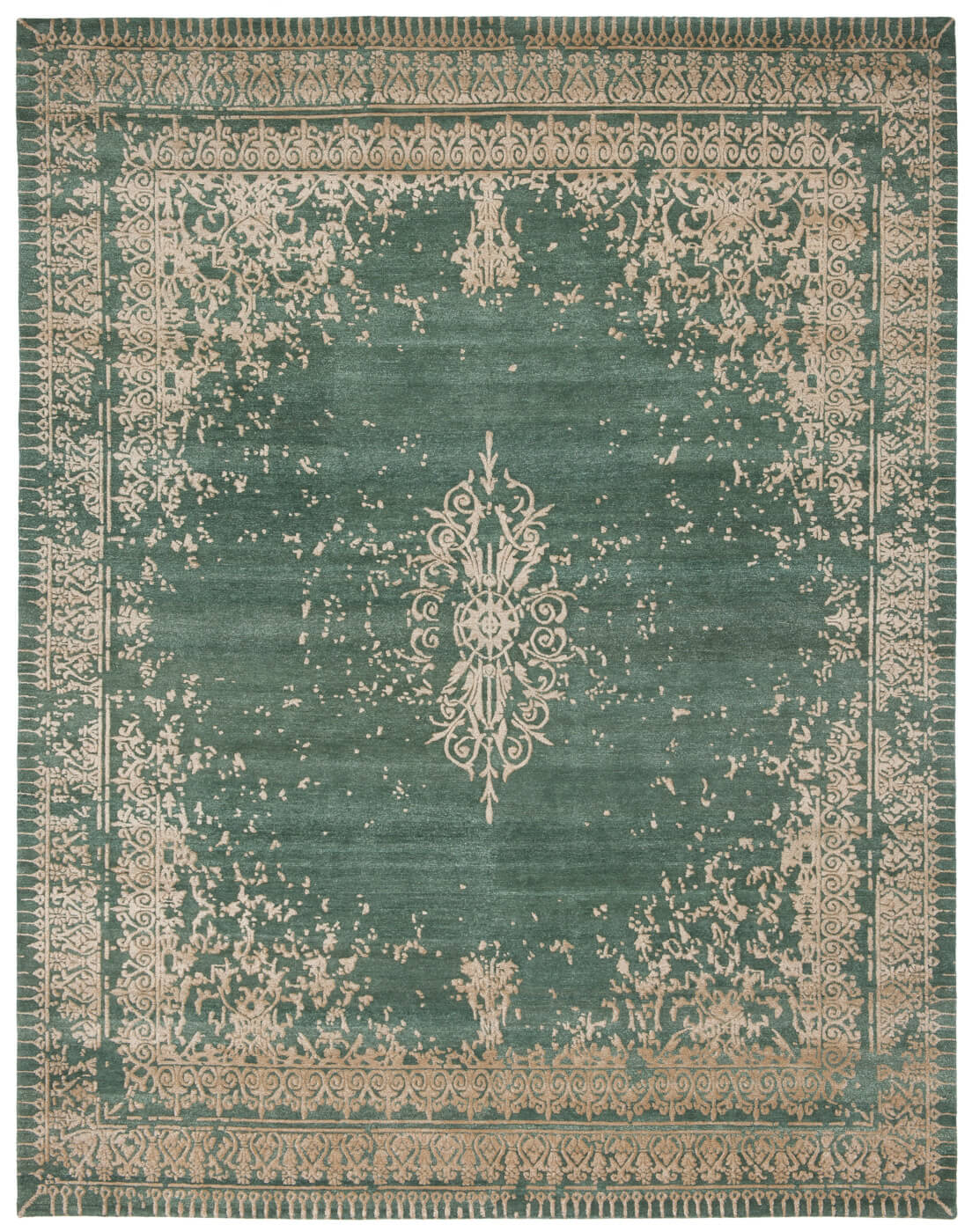 Ferrara Special Rocked Green Rug