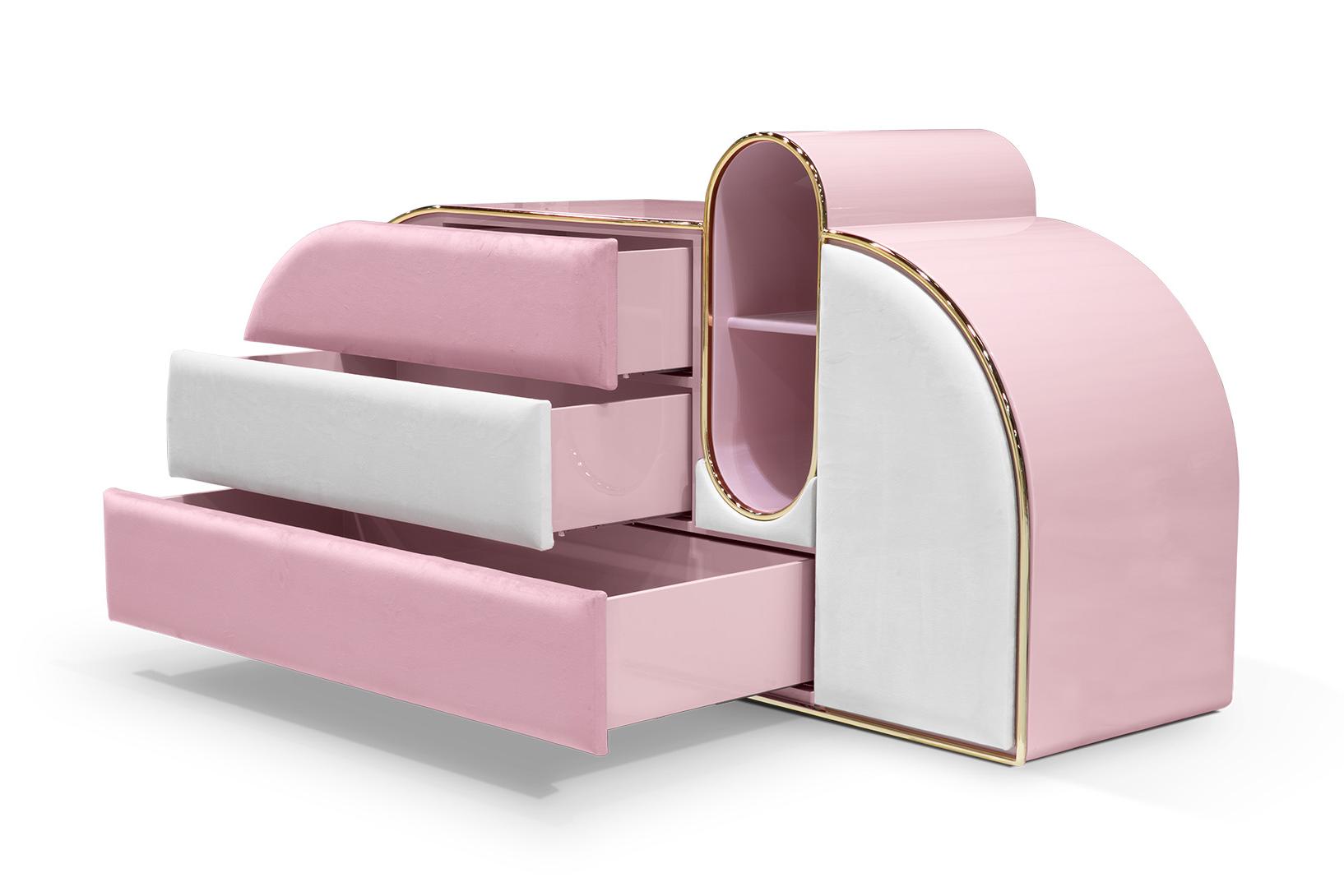 Candy Coated Triple Chest of Drawers
