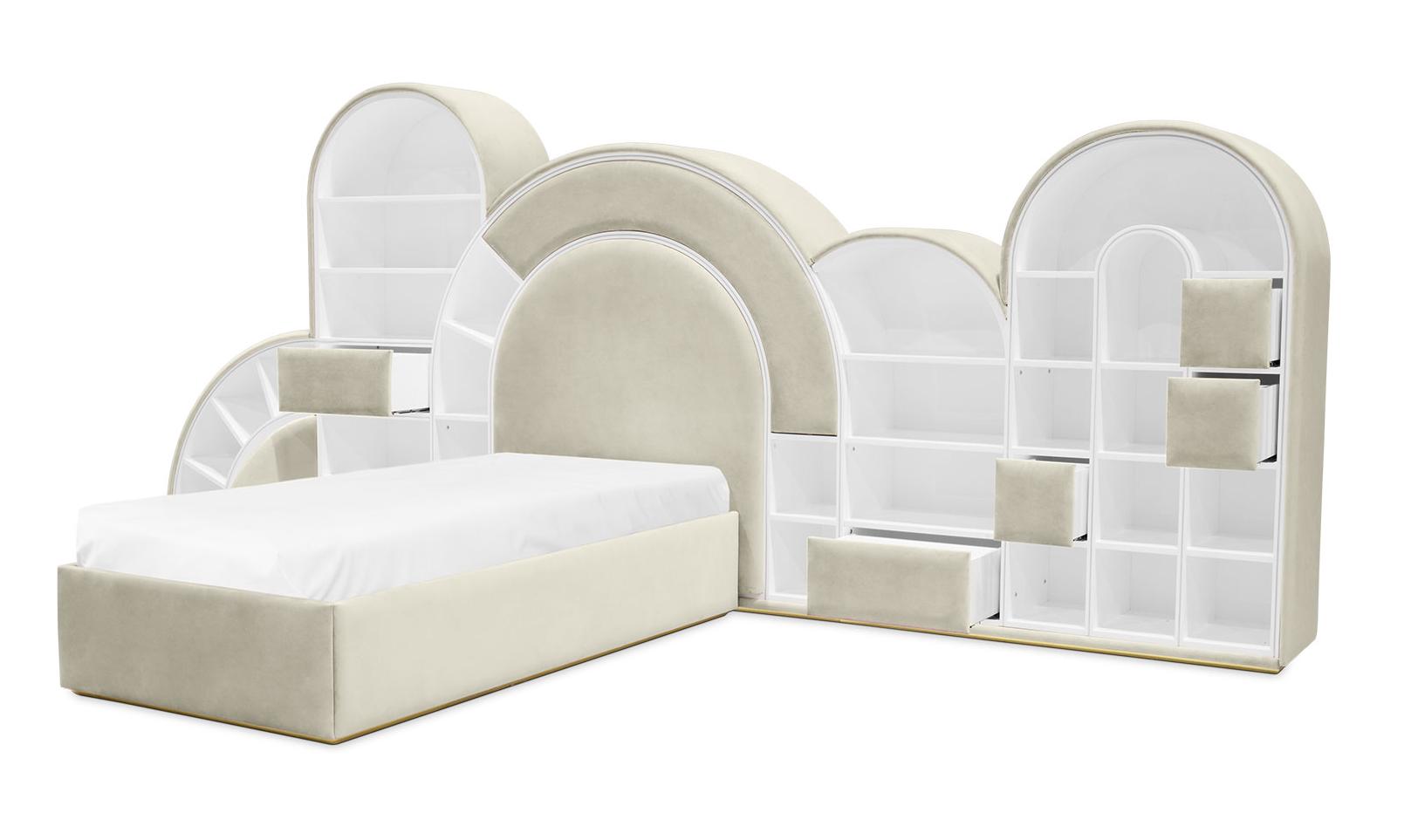 Candy Pop Bed Cream Bed