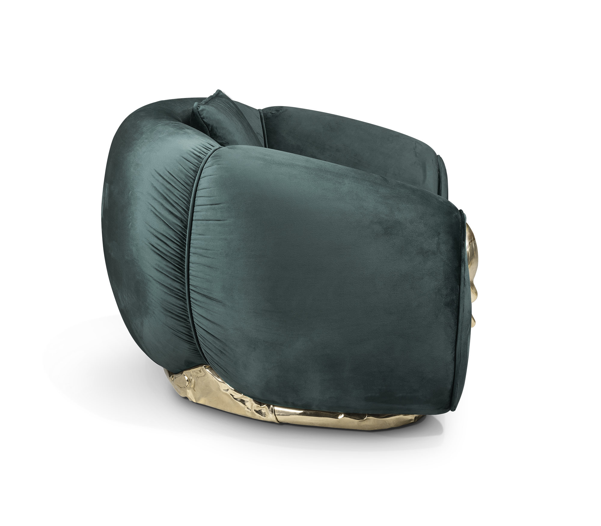 Solara Green Armchair