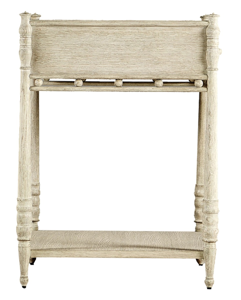 Morris Bedside Table Greyed Oak
