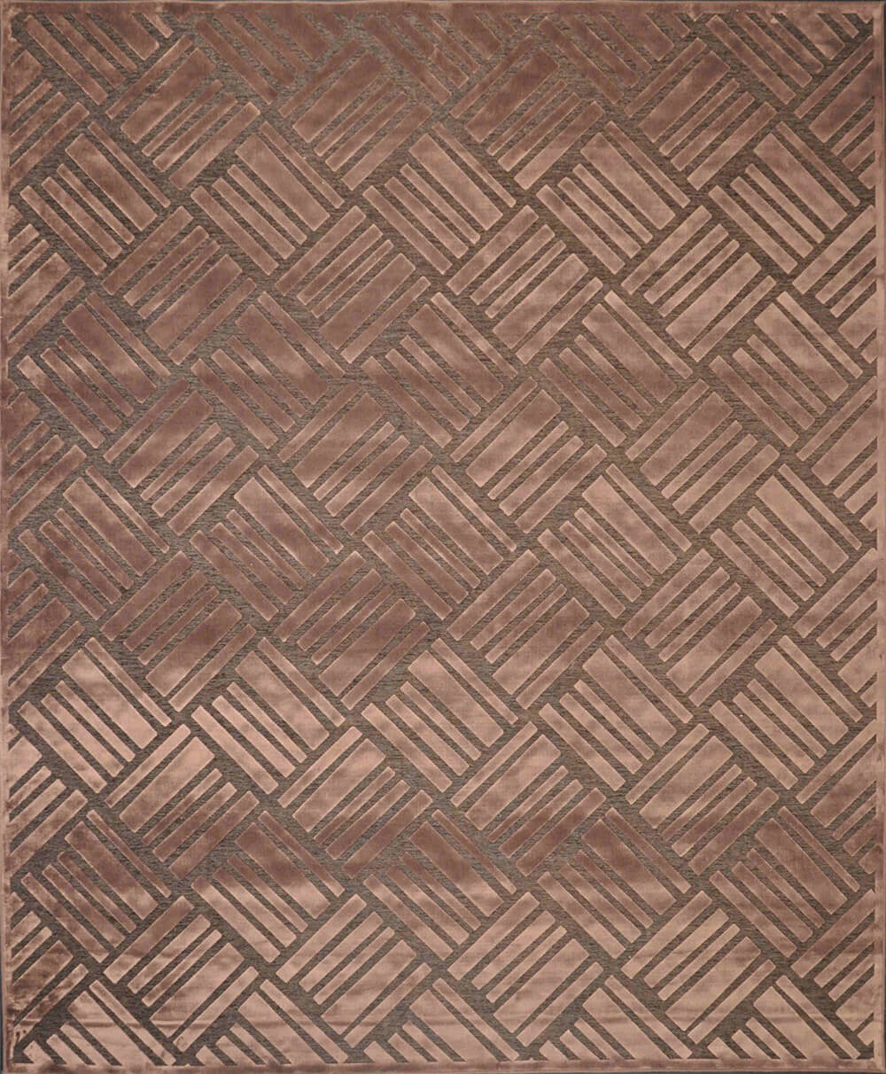Plot Chocolate/Brown Rug