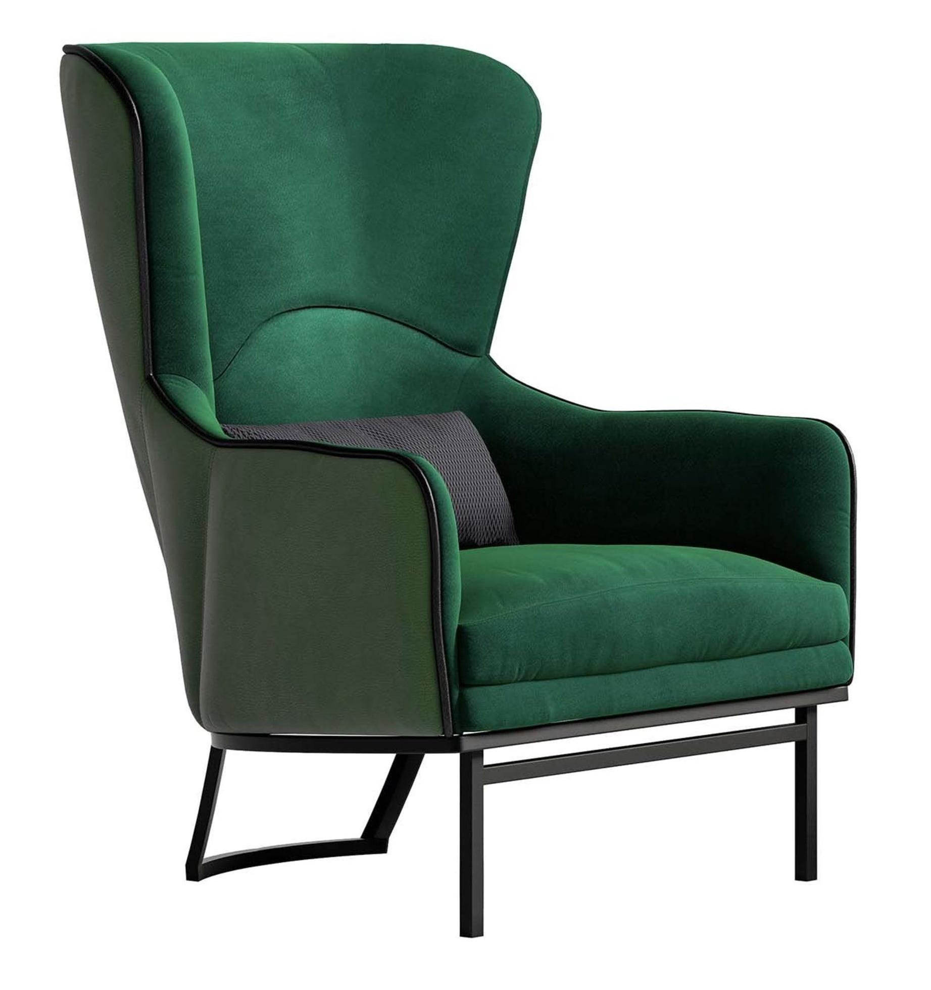 Classic Bergere Armchair Italian Design