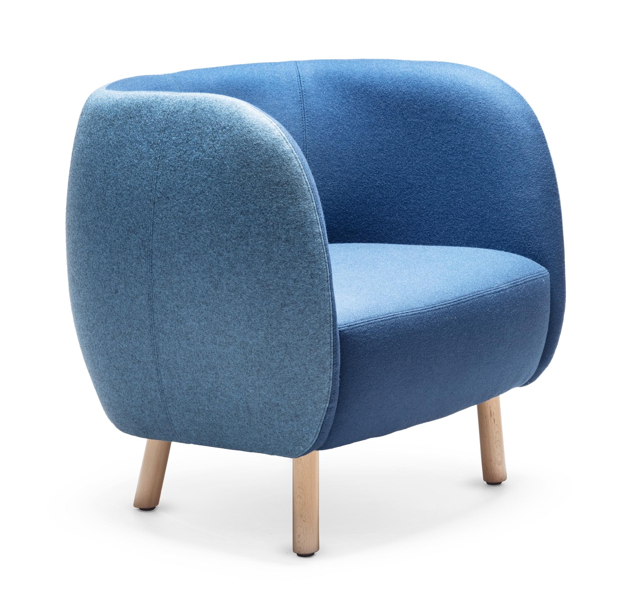 Mousse Blue Armchair