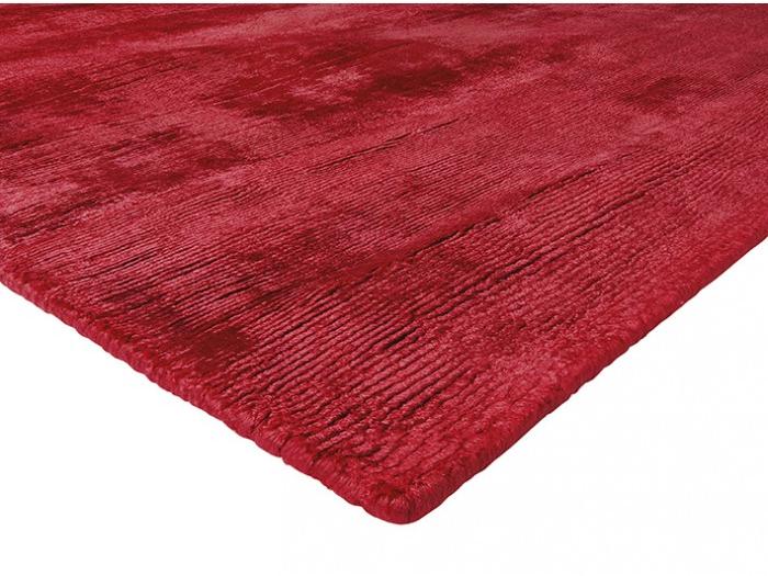 Shiny Red Handloom Rug
