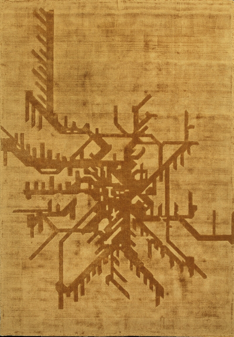 Metro Gold Rug