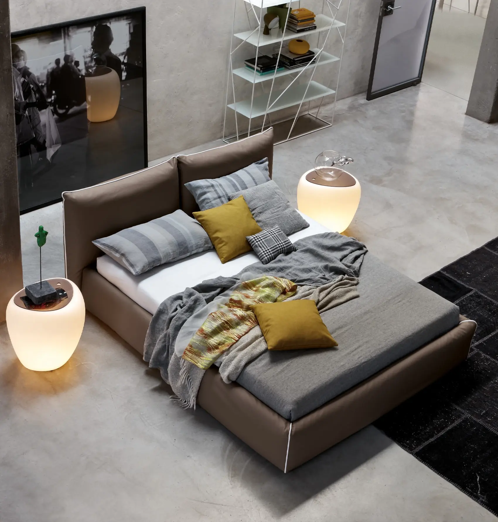 Joy Contemporary Bed