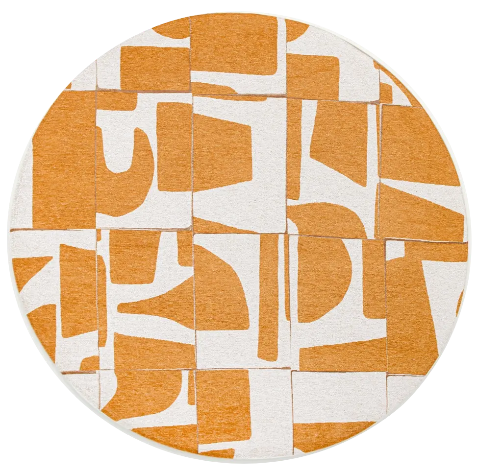 Curry 9367 Round Rug