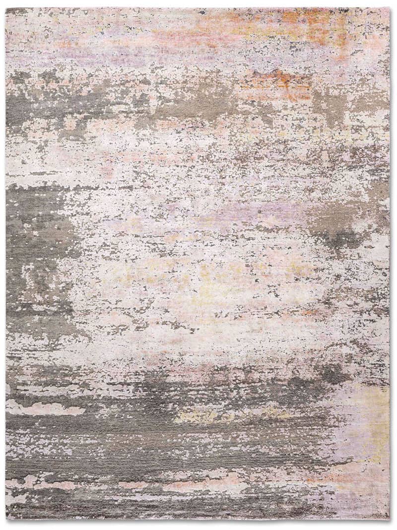 Soft Pink Handmade Luxury Rug