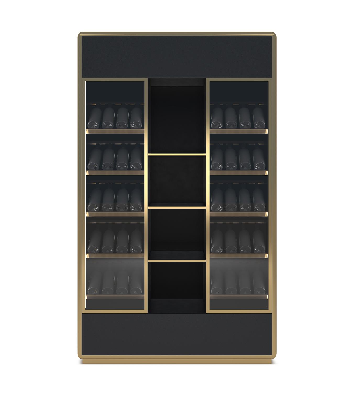 Mathieu Tall Bar Cabinet