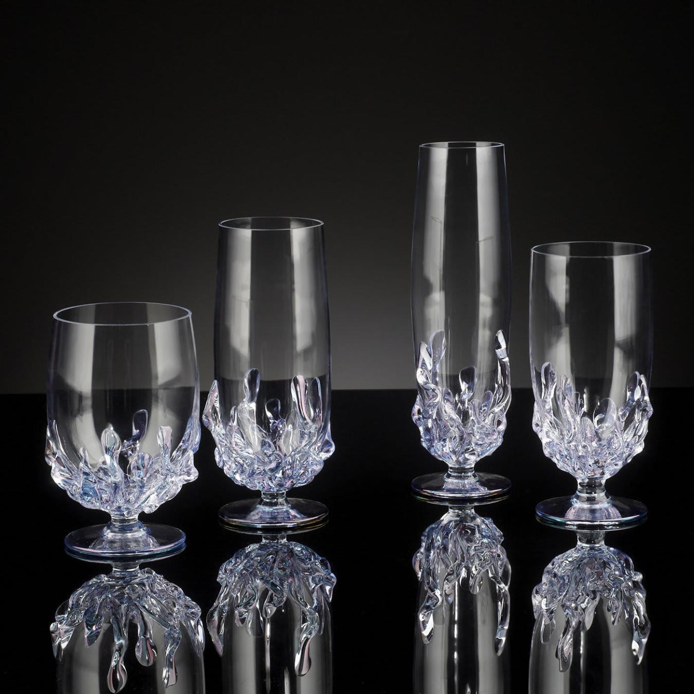Flame Small Drinking Glass