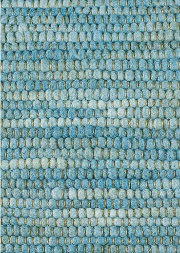 Sky Blue Handwoven Rug Cobra 29418