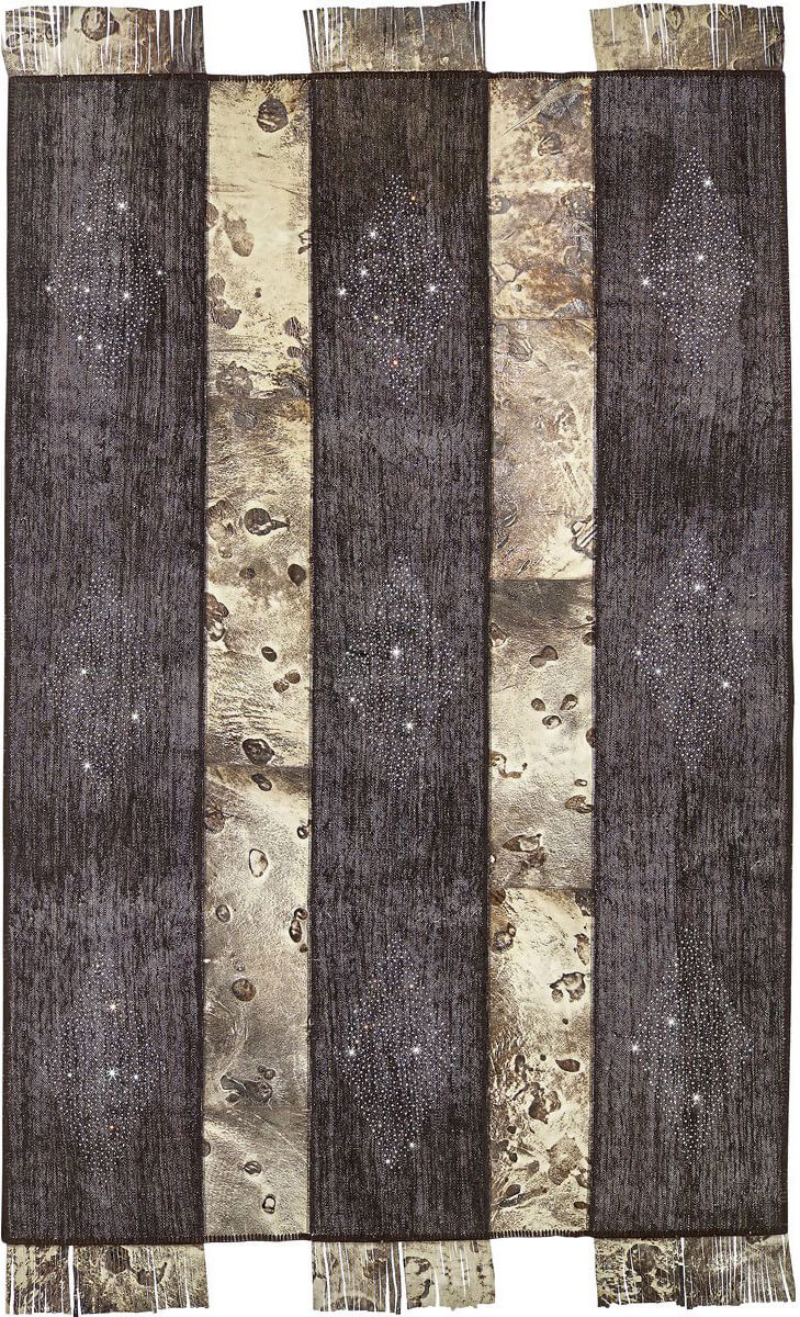 Lady In Brown Rug