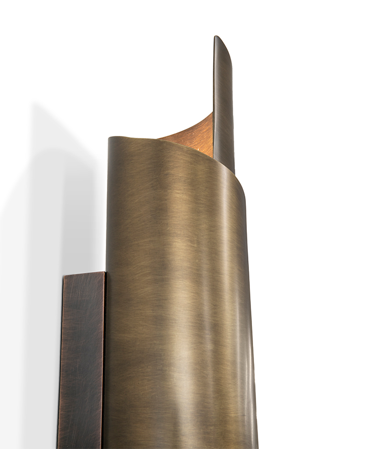 Vintage Brass Wall Light
