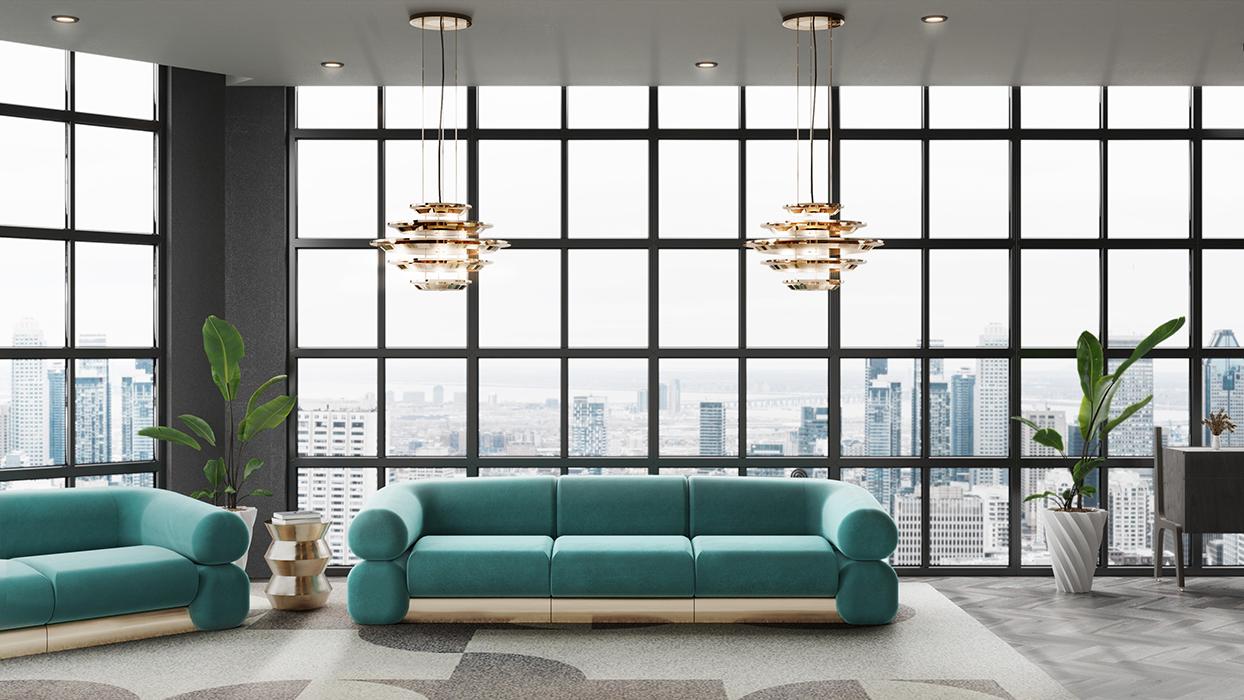 Kingsley Green Sofa - 4