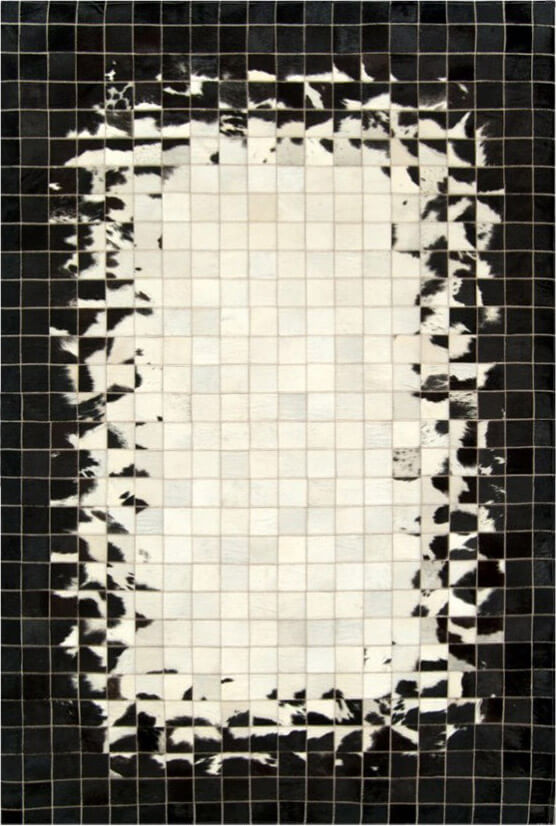 Mosaic col.9 Cowhide Rug