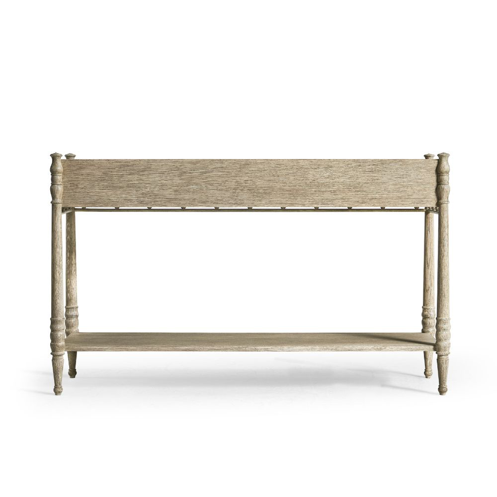 Morris Console Greyed Oak