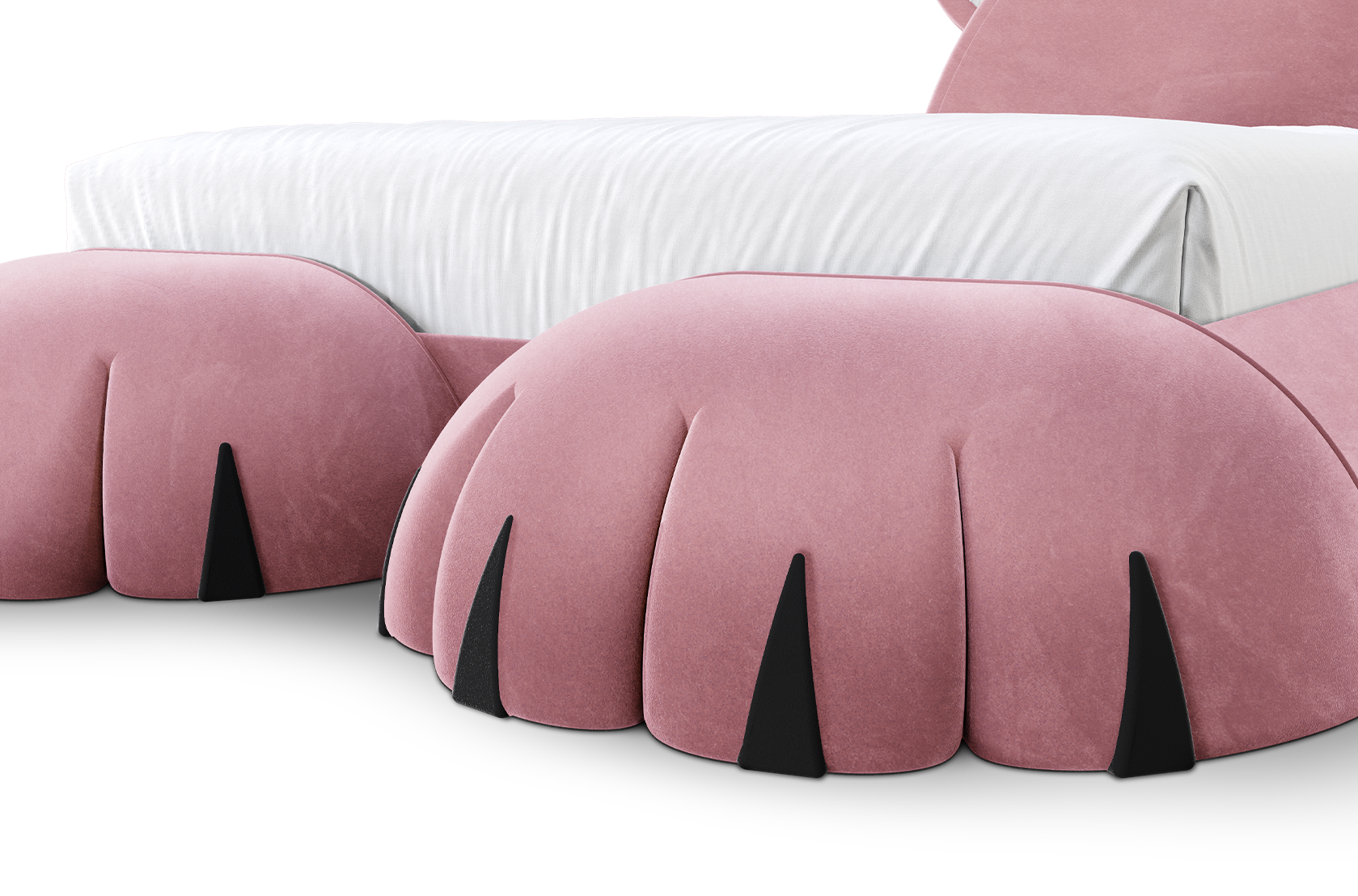 Teddy Dream Pink Bed