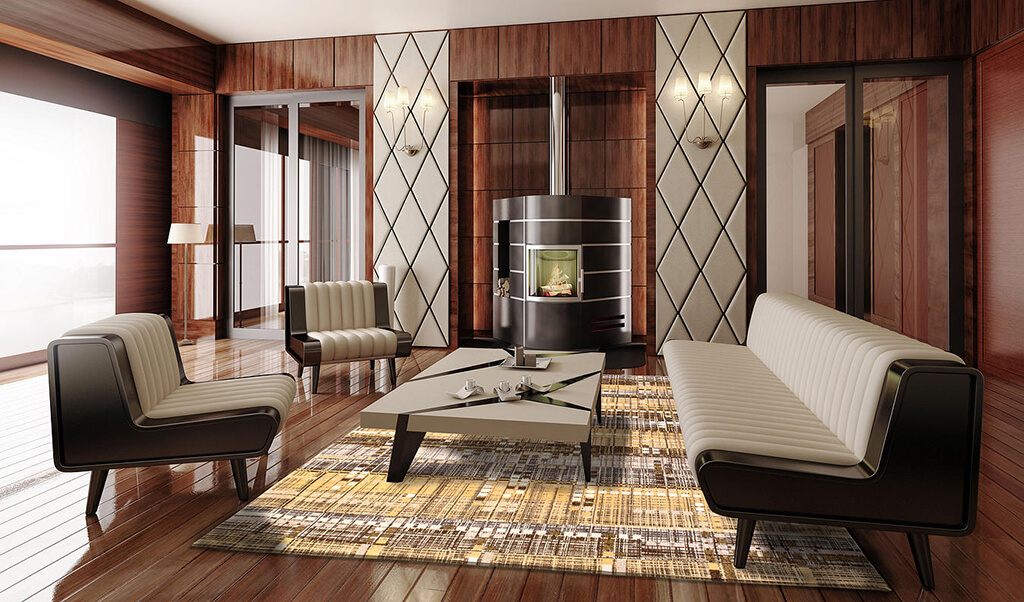 Office Gold Rug