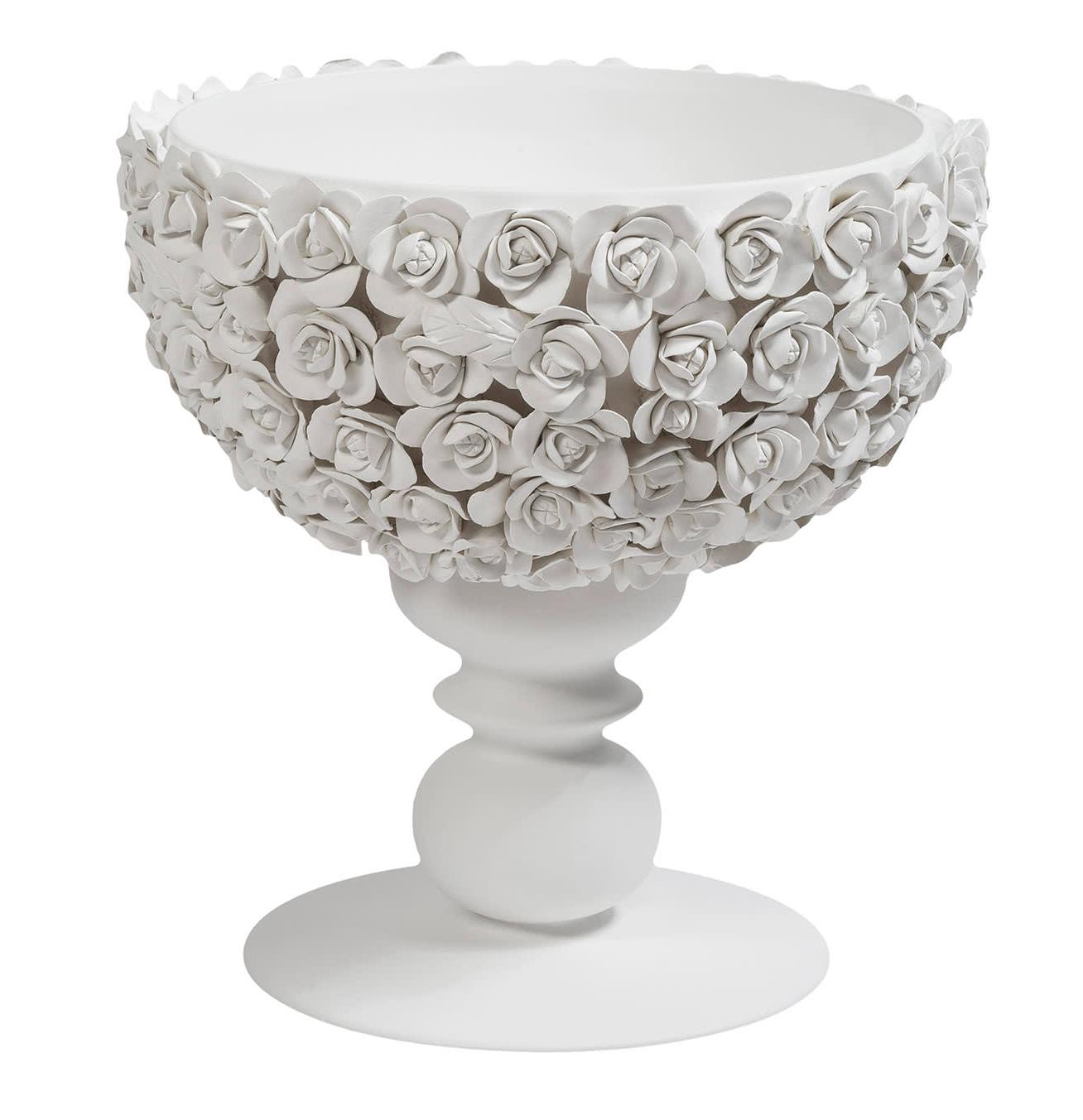Coco Camelie Footed Decorative Bowl