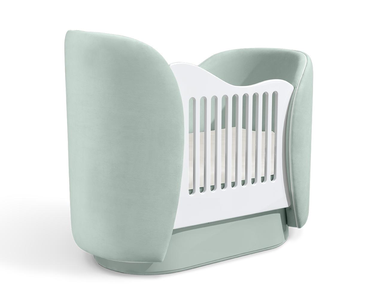 Lullaby Dream Green Crib