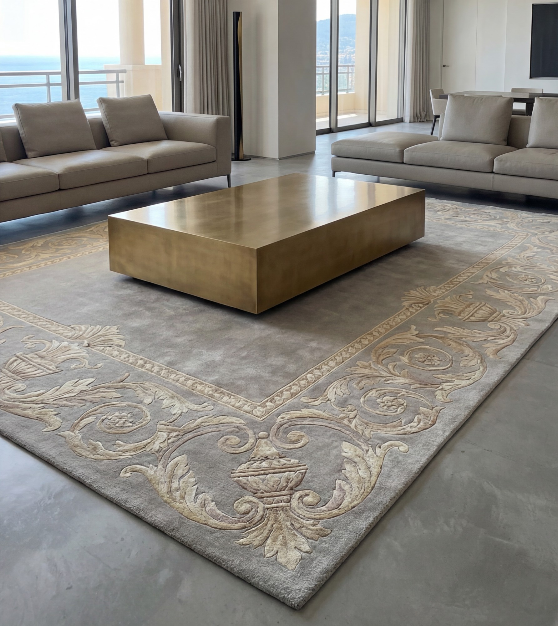 Classic Border Rug