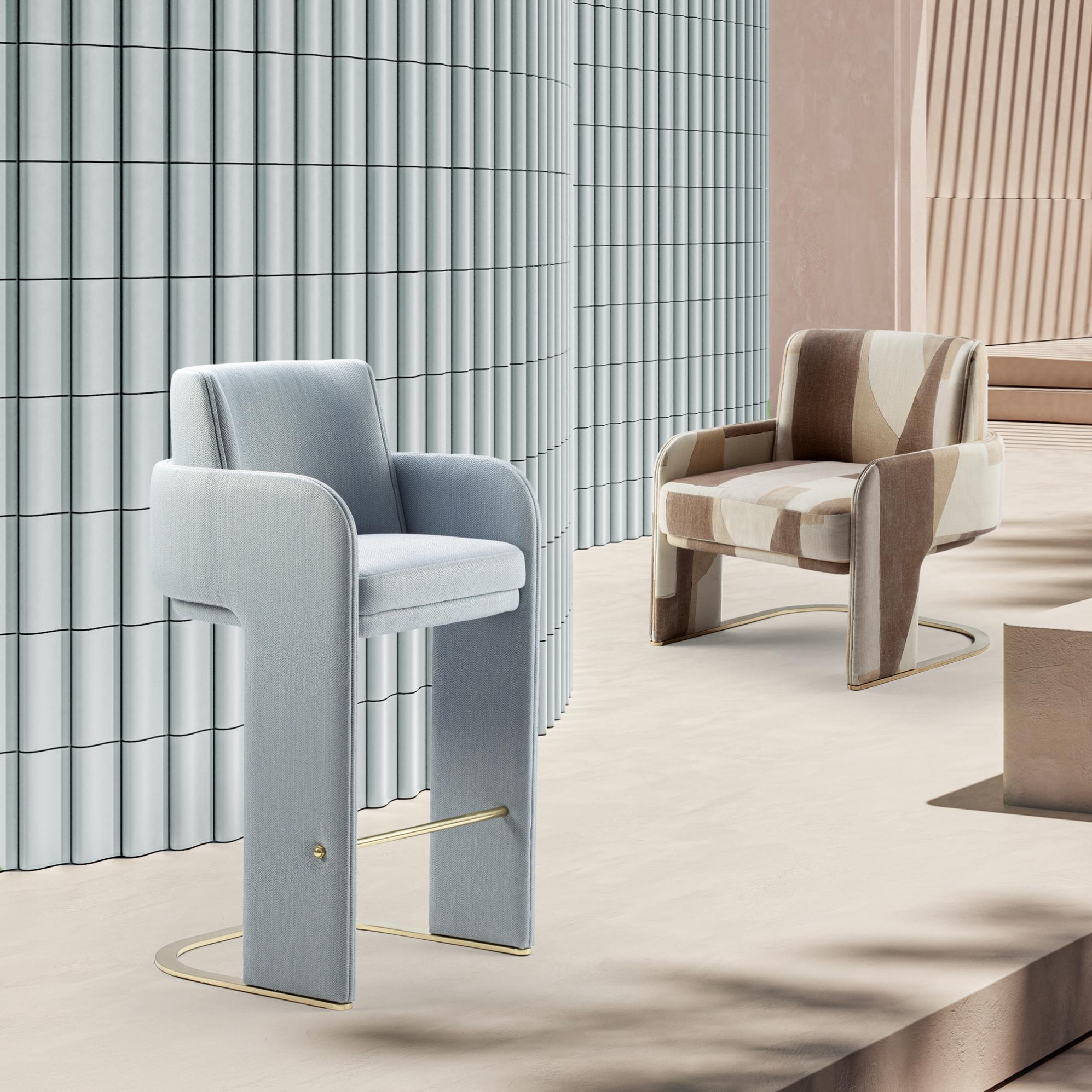 Odisseia Ivory Bar Stool