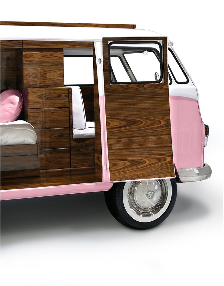 Traveler’s Caravan Pink Bedroom Set