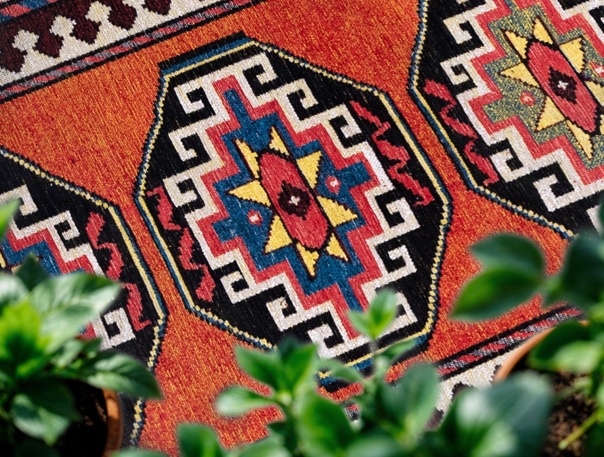 Red Mix 9844 Rug