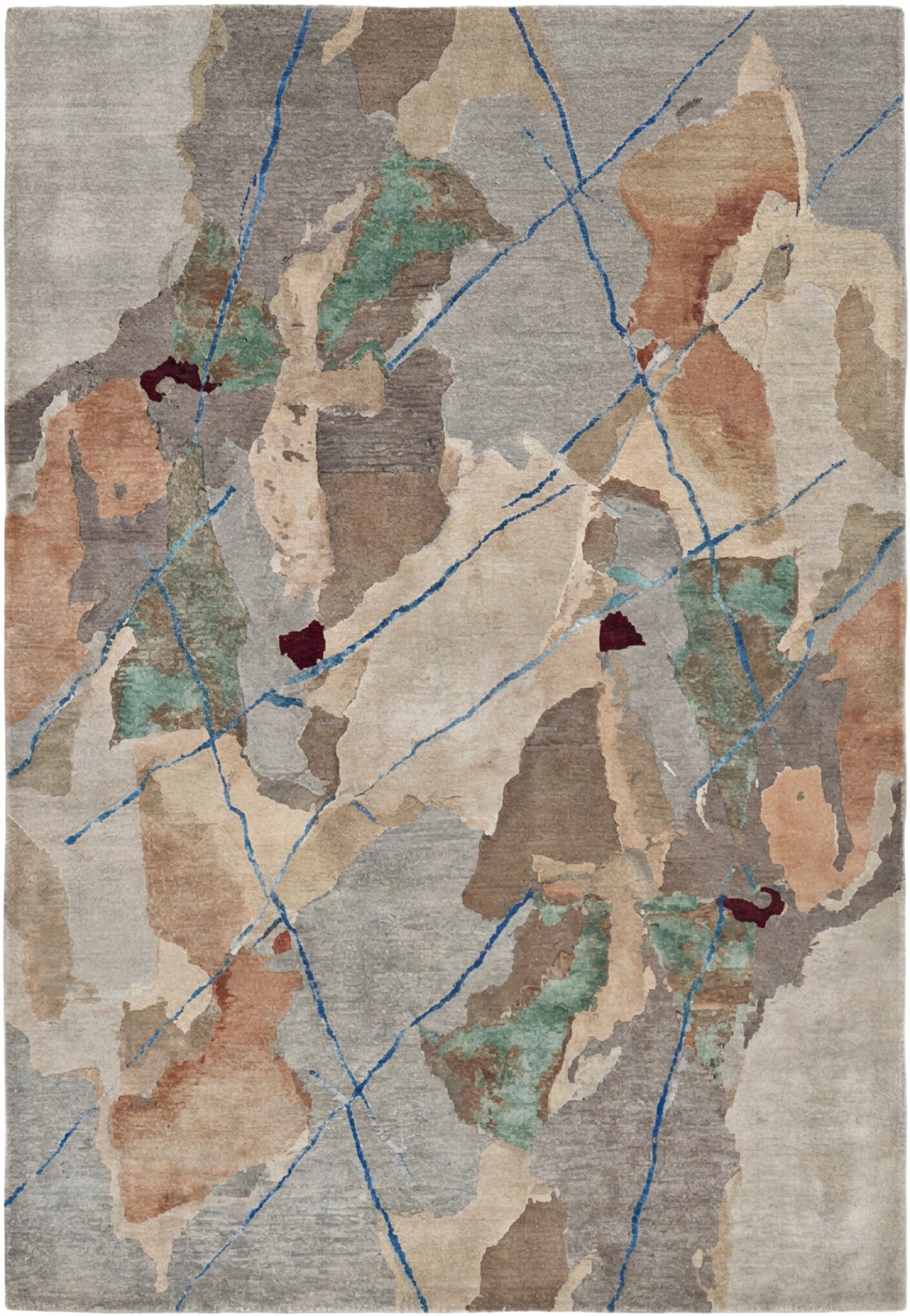Fragmented Earth Rug