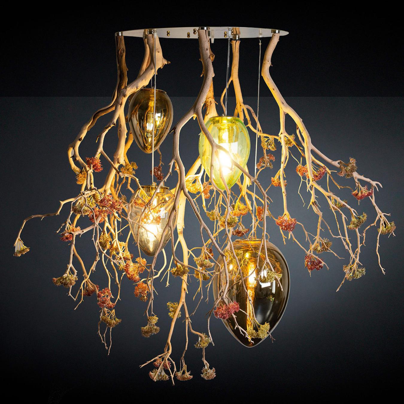 Manzanita Crystal Chandelier