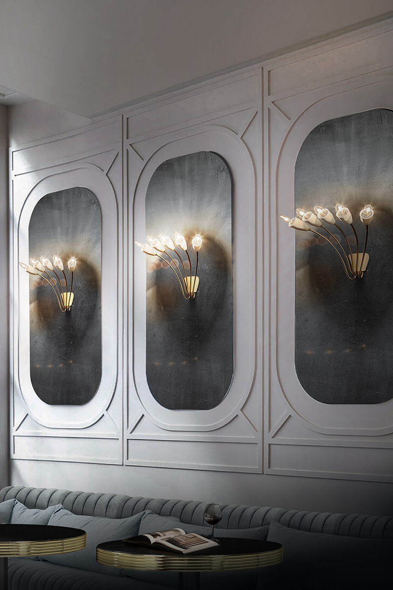 Glitter Wall Lamp - 1