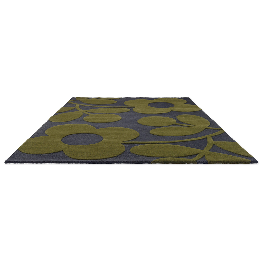 Sprig Stem Marine 063908 Designer Wool Rug